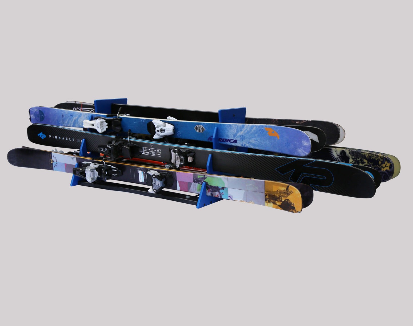 TRAPSKI SIX PACK Mobile All Mountain Ski and Standard Stance Snowboard Rack