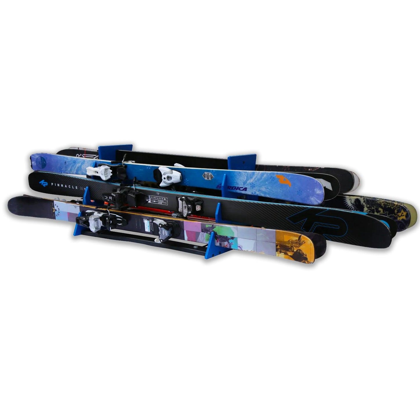 TRAPSKI SIX PACK Mobile All Mountain Ski and Standard Stance Snowboard Rack