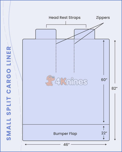 4Knines SUV Cargo Liner for Fold Down Seats