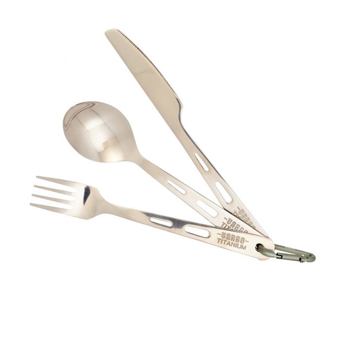 Vargo Titanium Spoon / Fork / Knife Set