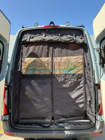 Sprinter Van Rear Door Bug Screen