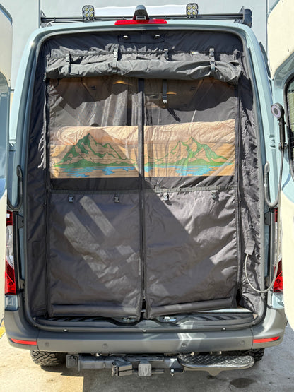 Sprinter Van Rear Door Bug Screen