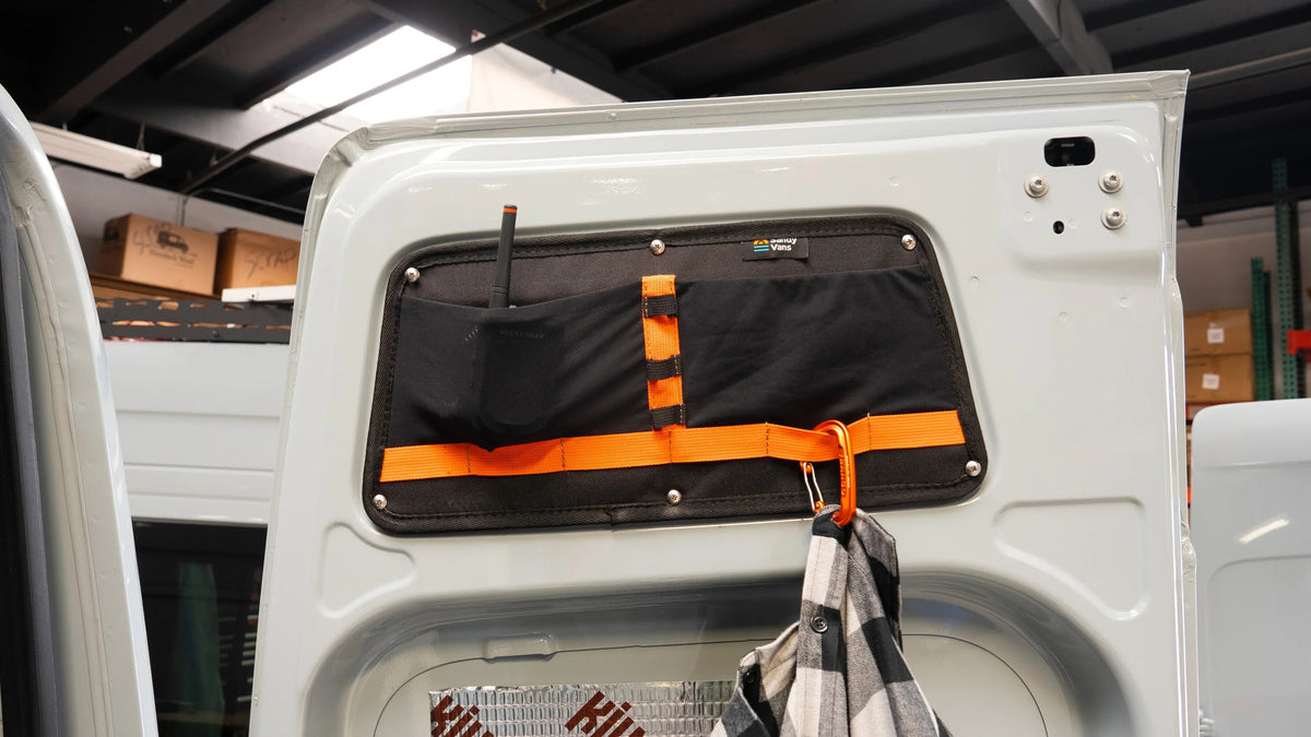 SV Sprinter Rear Upper Door Storage
