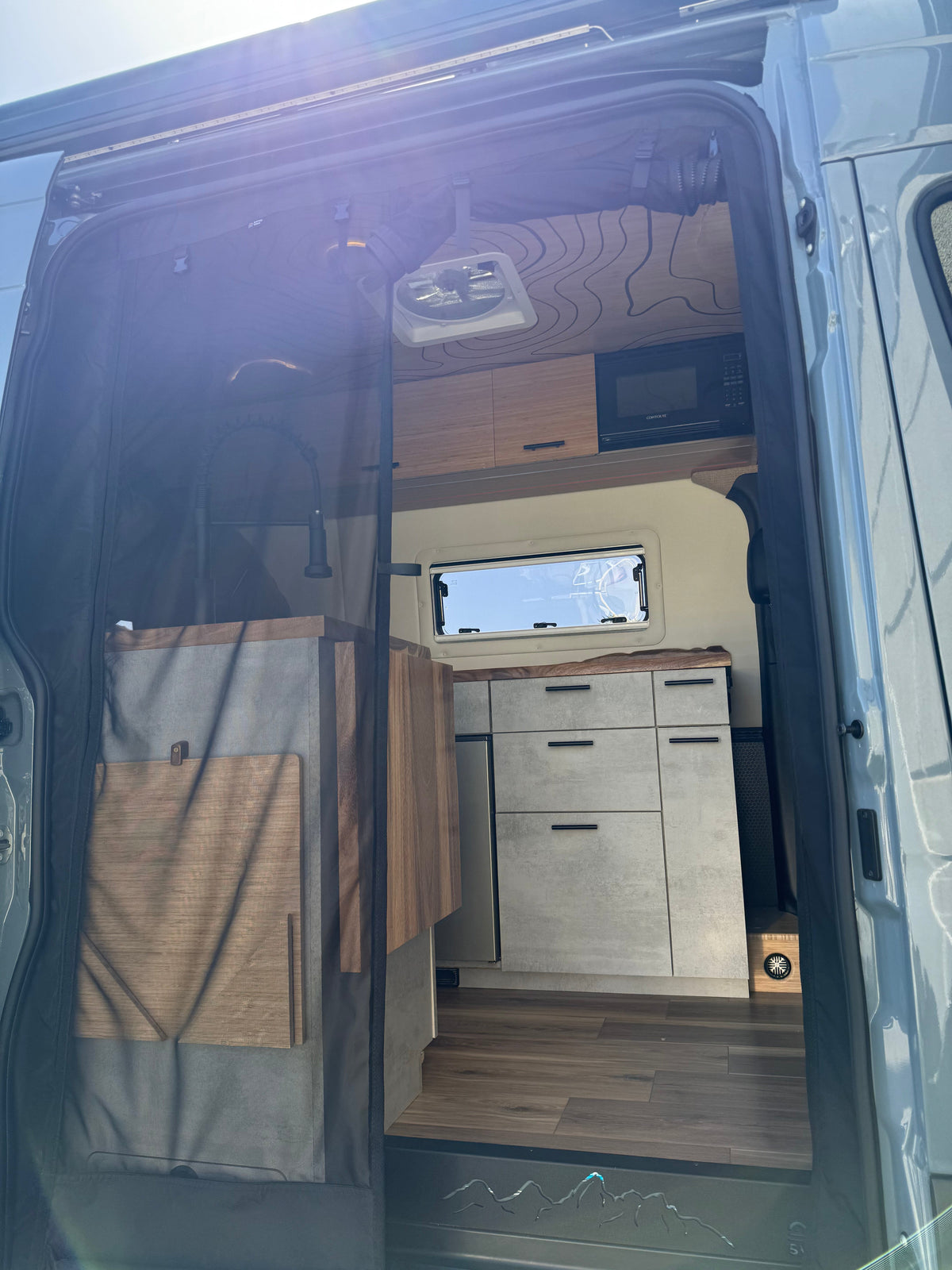 Sprinter Van Slider Door Bug Screen 2007+