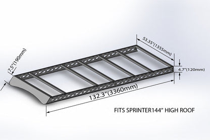 Sprinter Modular Roof Rack