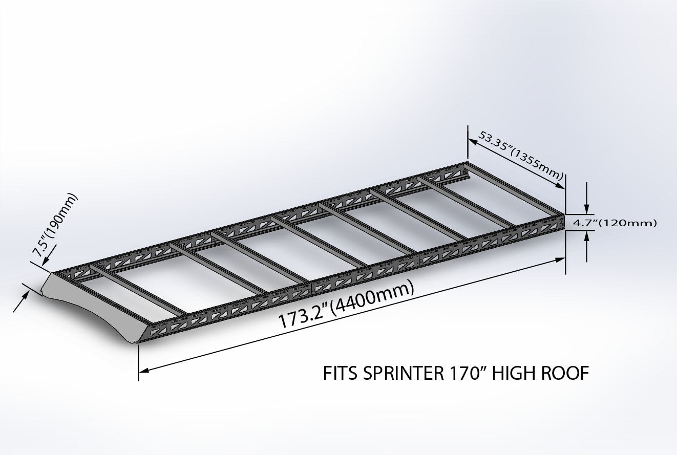 Sprinter Modular Roof Rack