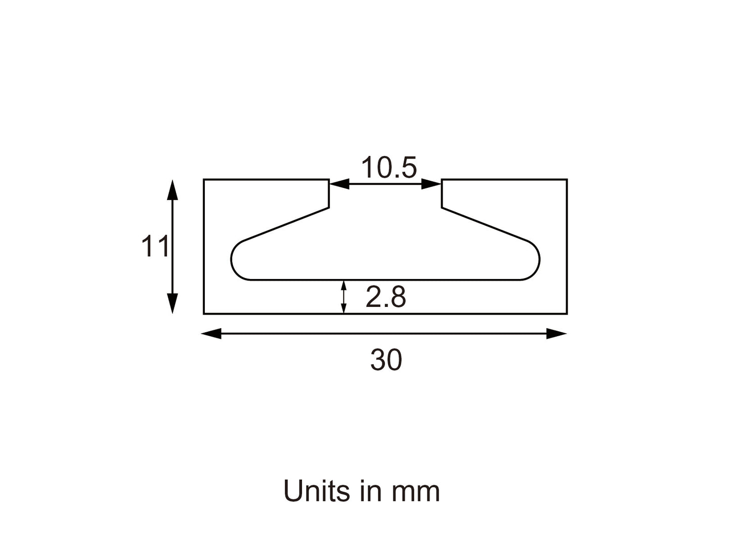 High Capacity Squared L Track