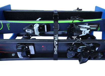 TRAPSKI SIX PACK Mobile All Mountain Ski and Standard Stance Snowboard Rack