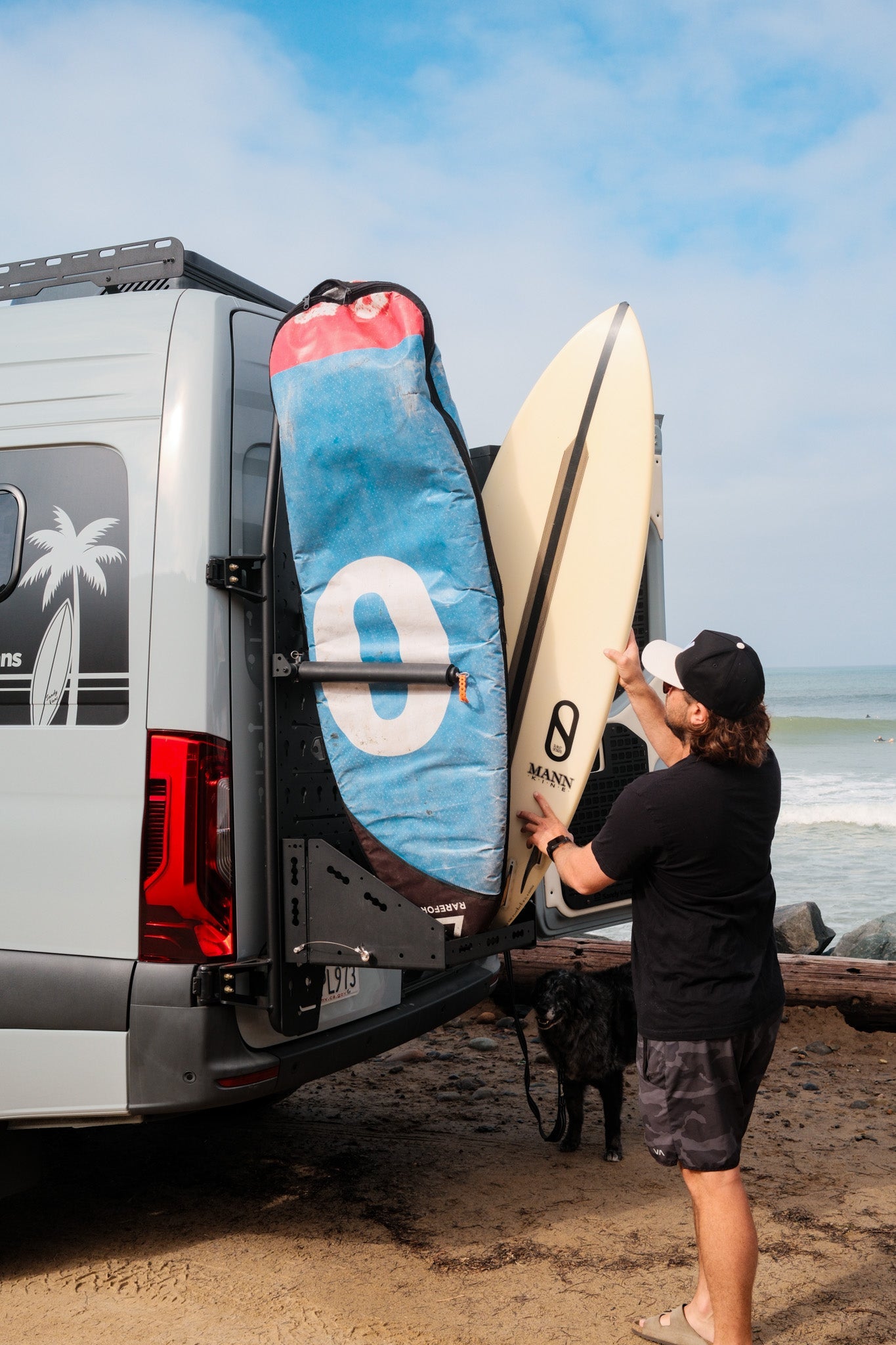 Sandy Vans Surf Rack!