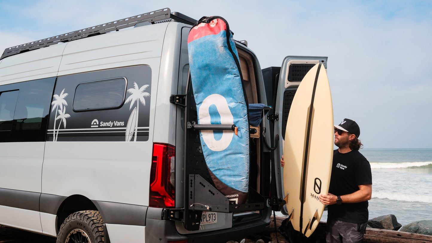 Sandy Vans Surf Rack!