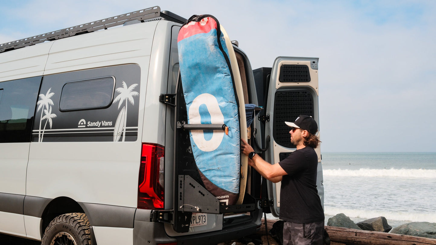 Sandy Vans Surf Rack!