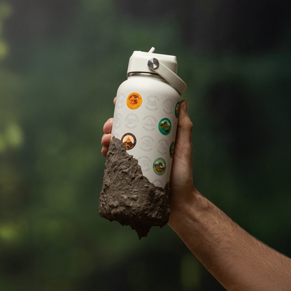 National Park Sticker Bottle | Insulated - Sandstone