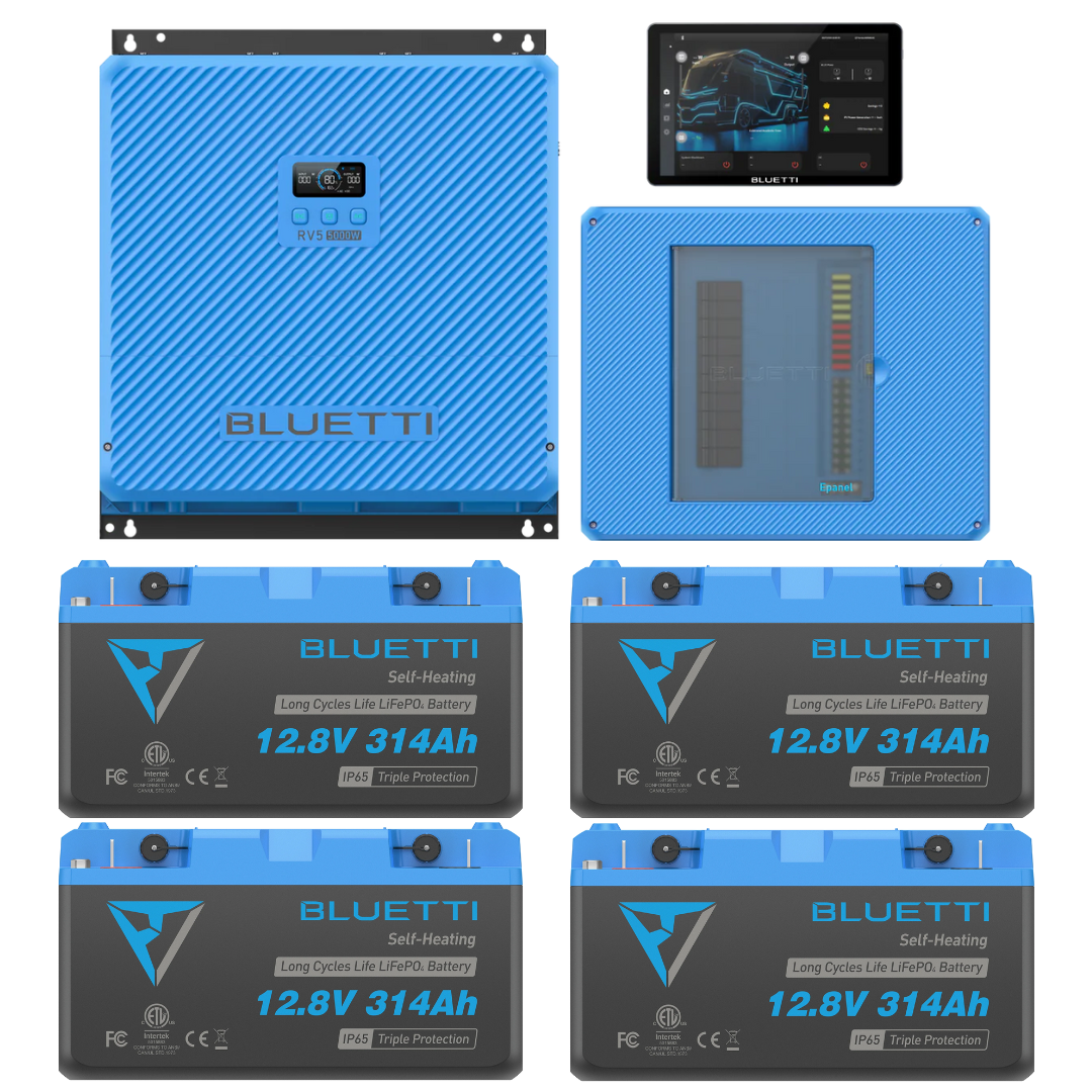 BLUETTI 16kWh RVSolar 48V Power System