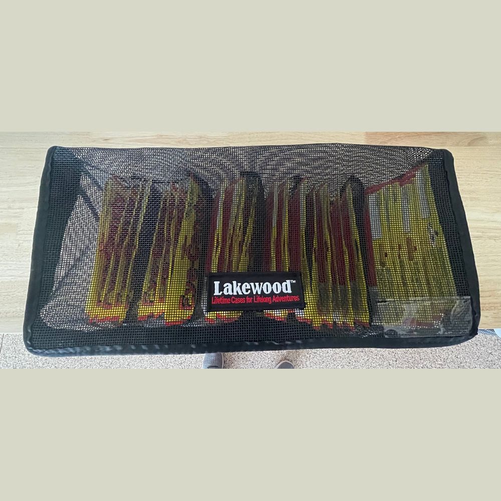 Billfold - Mesh Zippered Storage Solution for plastics