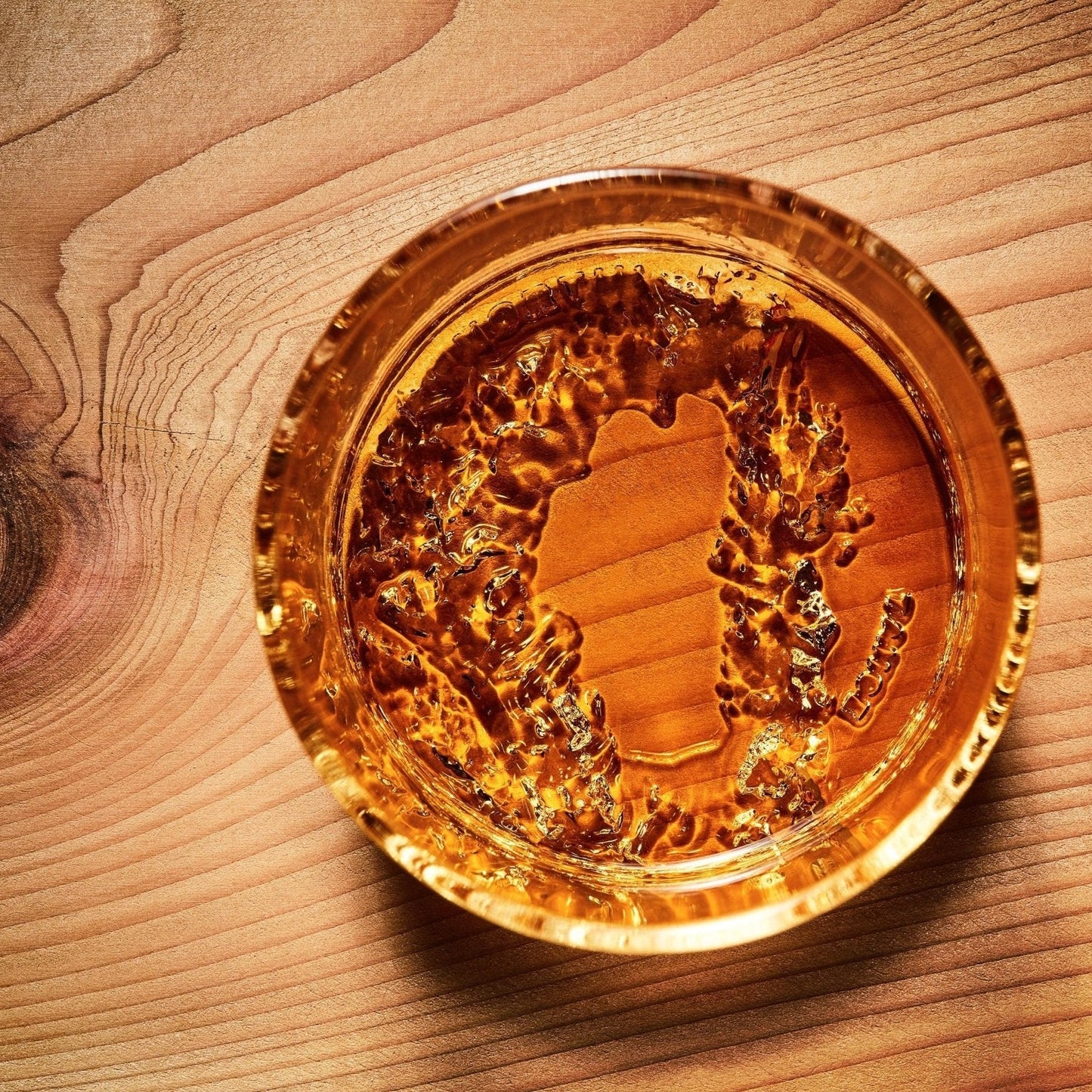 Lake Tahoe Handblown Tumbler