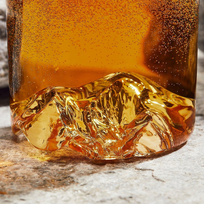 Longs Peak Handblown Pint