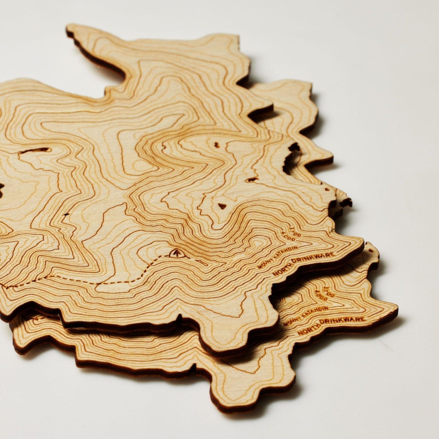 The Mt. Katahdin Coaster Set