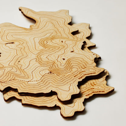 The Mt. Katahdin Coaster Set