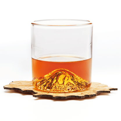 Mt. Rainier Handblown Tumbler