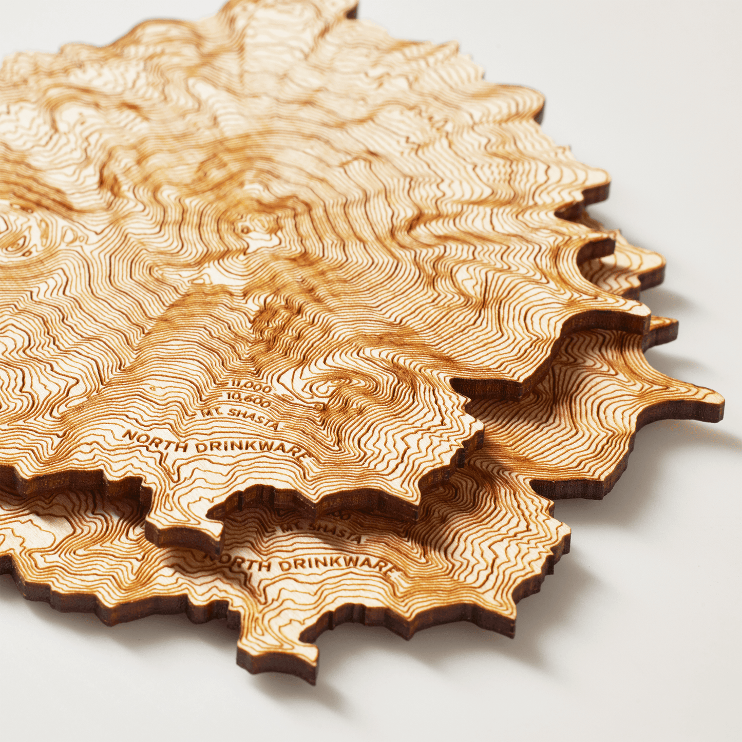 The Mt. Shasta Coaster Set