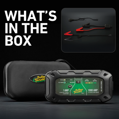 Charge N Start 1100 — 1 Amp Battery Charger & 1000 Amp Jump Starter