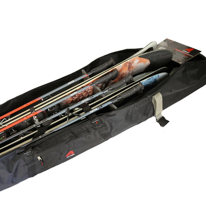 TRAPSKI Traveler Rack for Dual/Double Ski Travel Bags | Rack Insert is for Skis Only | High Quality Marine Grade HDPE Plastic | Premium Strap Included | 3 Year Warranty | Made in the USA