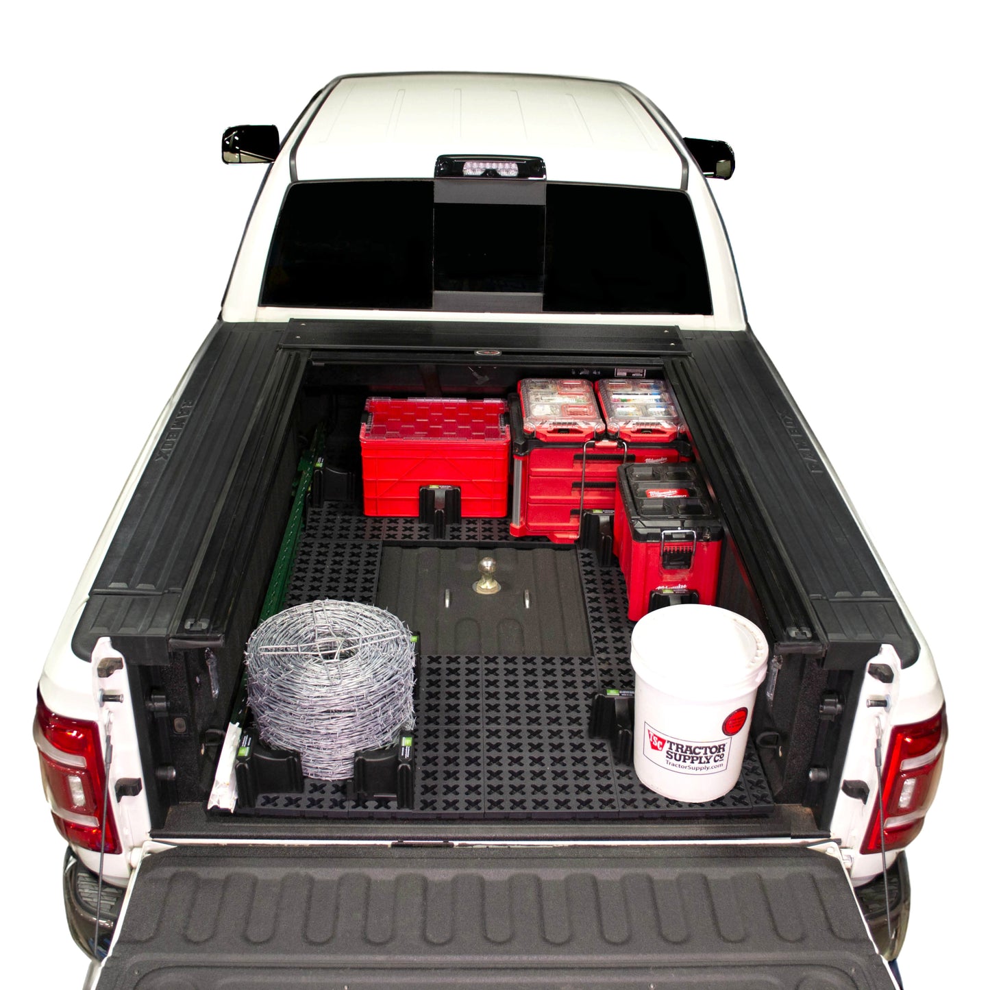 Tmat Truck Bed Organizer Slide Out Mat | Universal Fit for Short Beds 5'6" to 5'9"