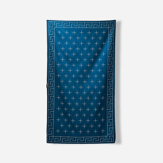 Ultralight Towel: Barton Dark Blue