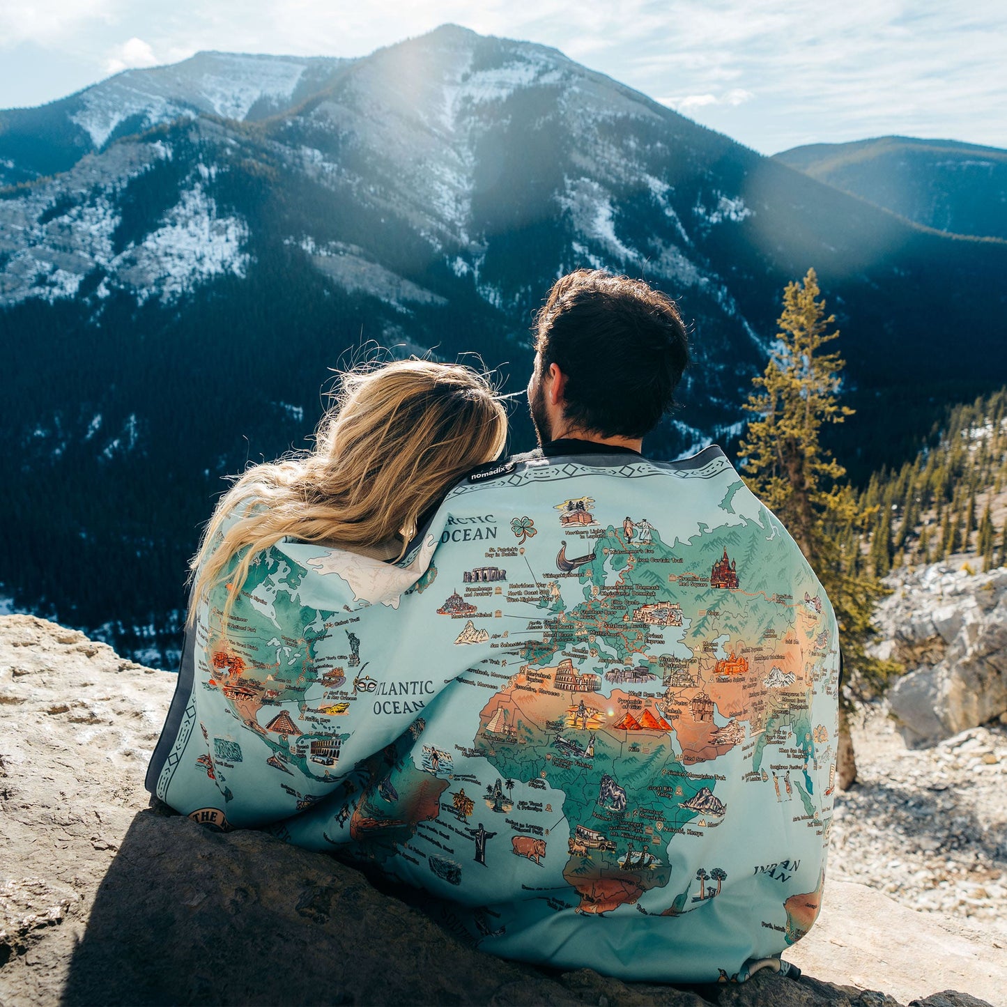 Ultralight Towel: World Map