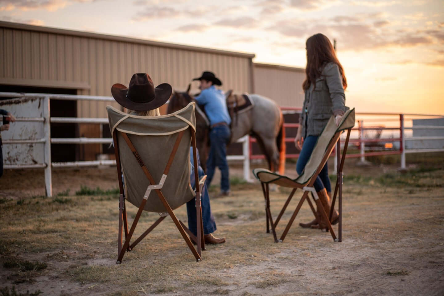 Vaquero Chair - Luxury Outdoor Folding Camping Chair