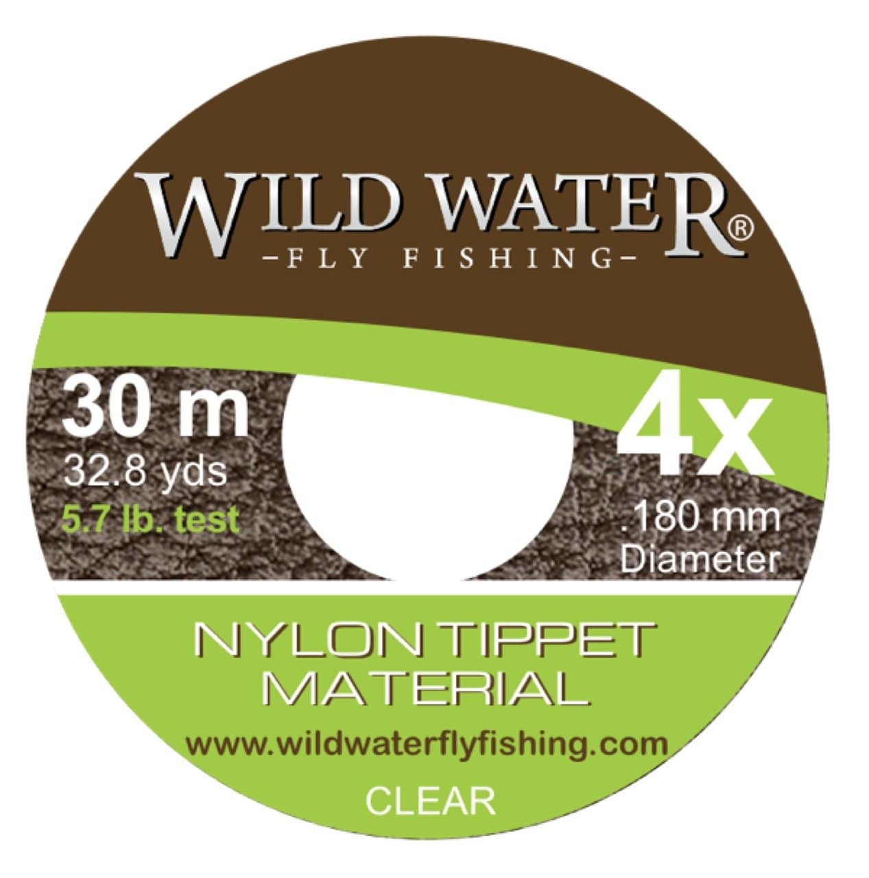 4X Nylon Tippet, 30m | Wild Water Fly Fishing