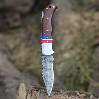 Rogue Pocket Knife with Rosewood Handle