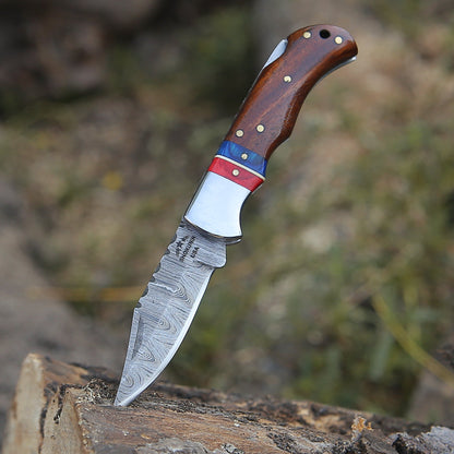 Rogue Pocket Knife with Rosewood Handle
