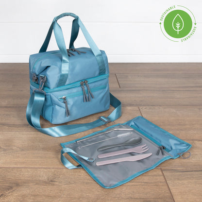 Tarana Recycled Lunch Bag Cooler with Utensils