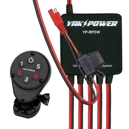 YP-RP5W-OR Five Circuit Wireless Digital Switching System with Steering Wheel Control