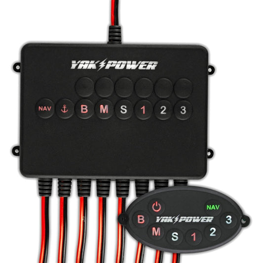 YP-RP8R 8 Circuit Bluetooth Enabled Switching System