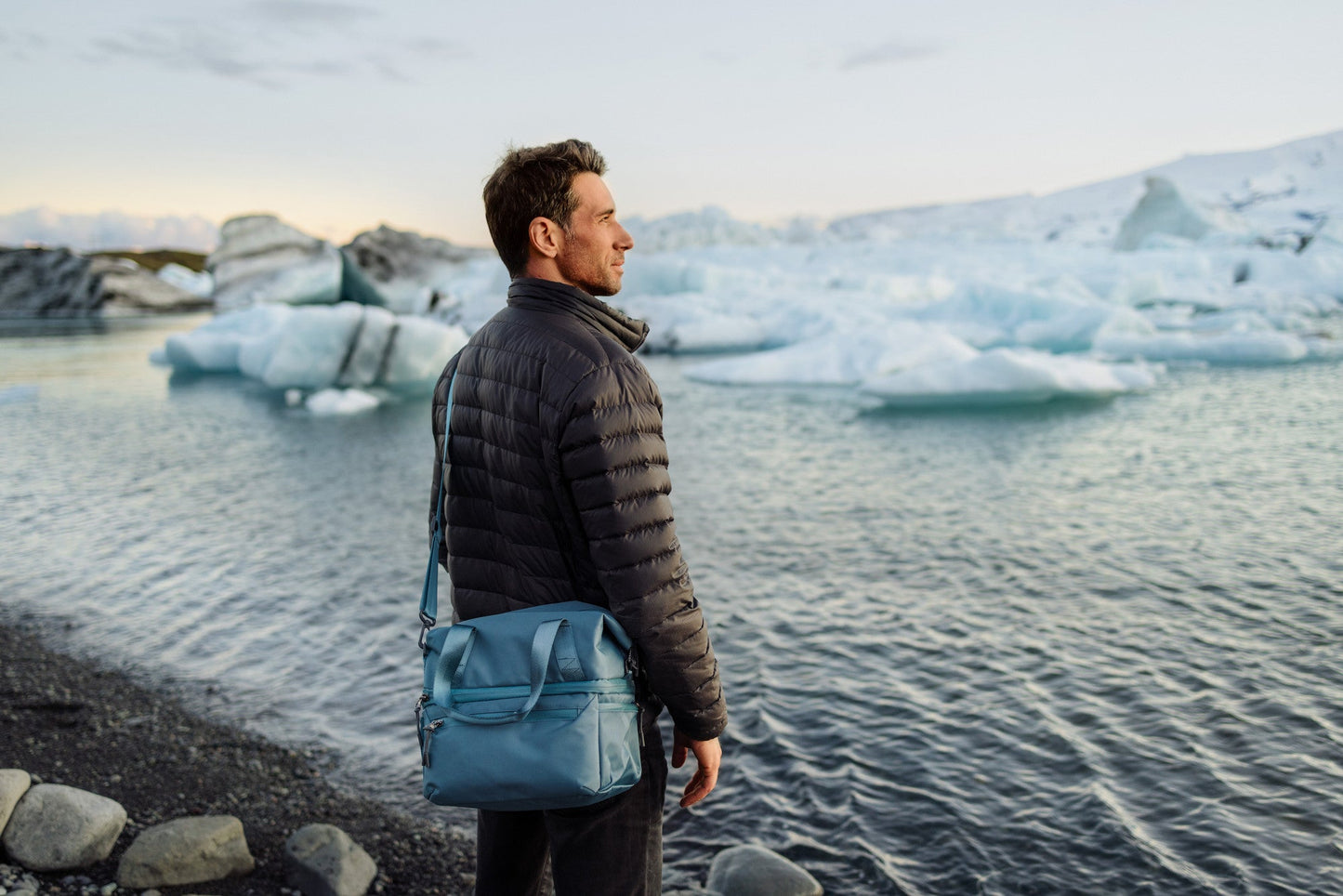 Tarana Recycled Lunch Bag Cooler with Utensils