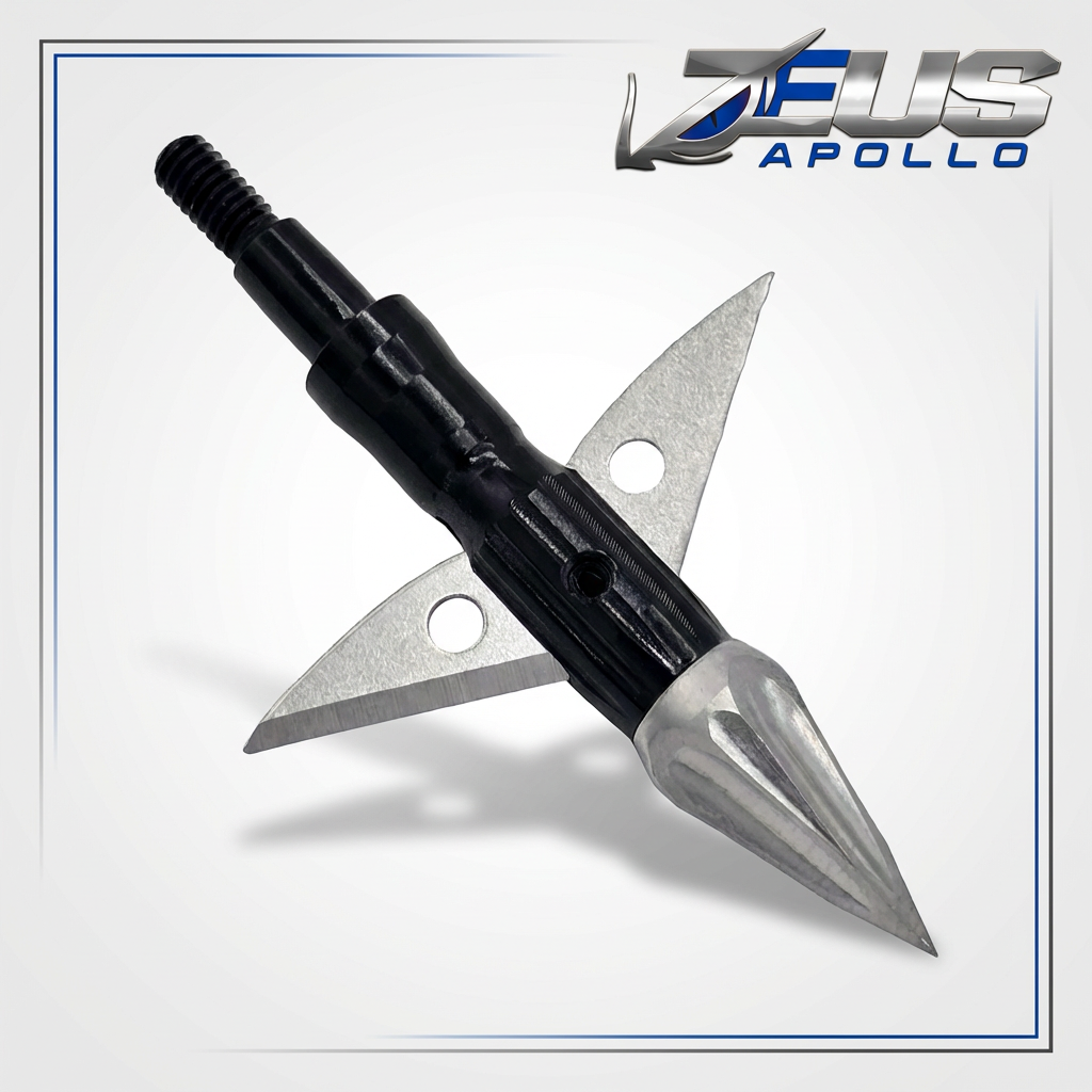 ZEUS APOLLO BROADHEADS (3 PACK) 100gr or 125gr