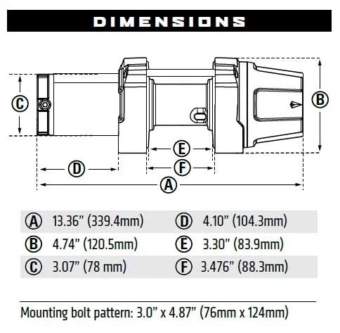 WARN VRX 35-S Powersport Winch - 101030