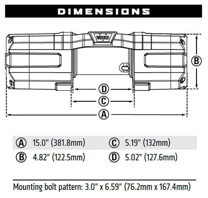 WARN AXON 45-S Powersport Winch - 101140