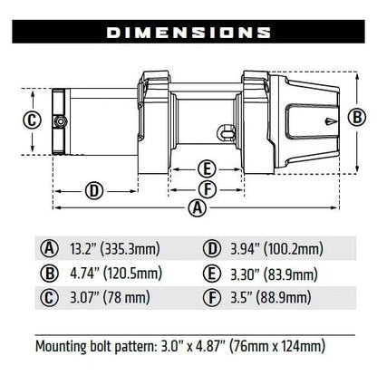 WARN VRX 25-S Powersport Winch - 101020