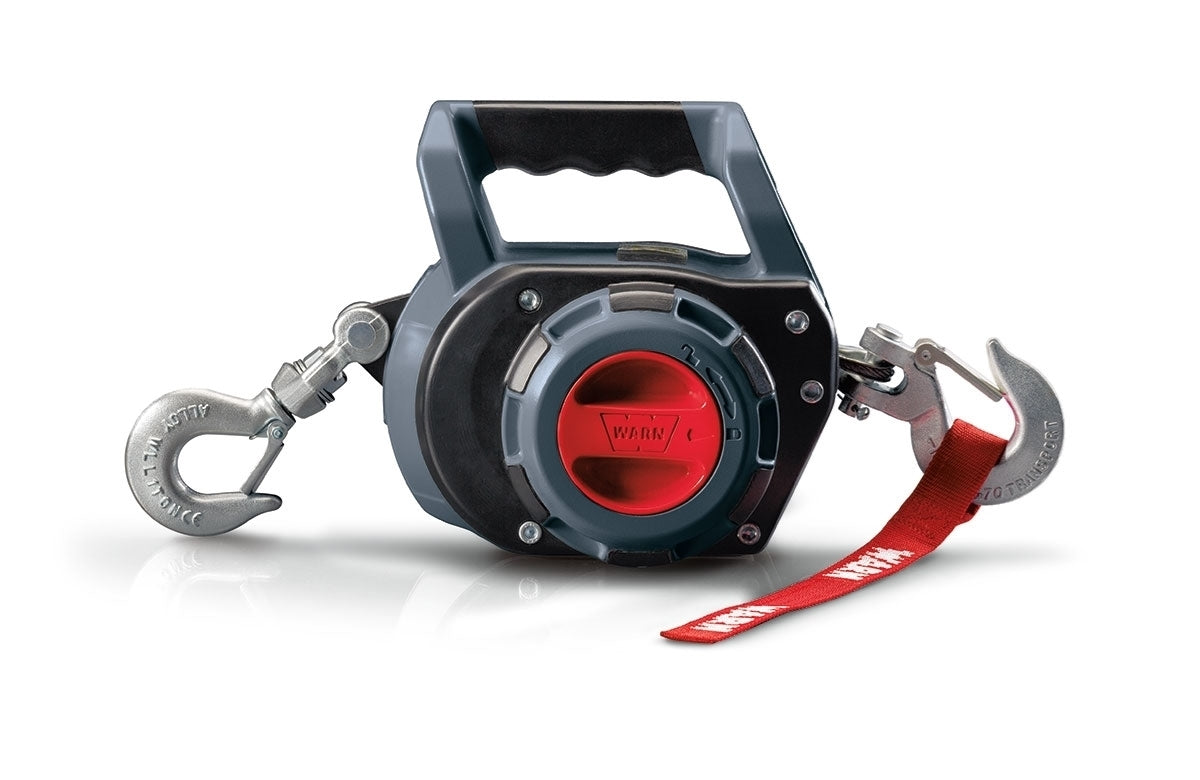 Open Box - WARN 750lbs Drill Winch - Synthetic Rope - 101575
