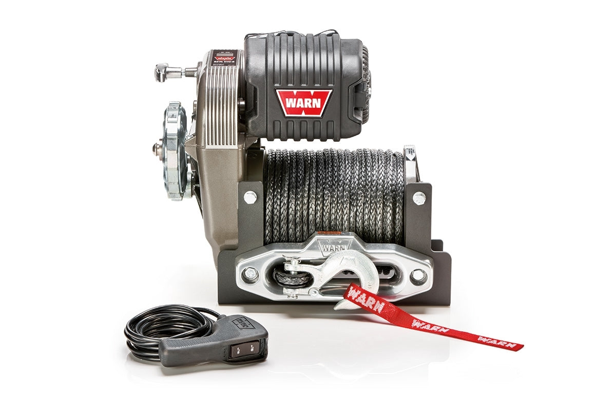 WARN M8274 10,000lb Winch w/ Synthetic Rope - 106175