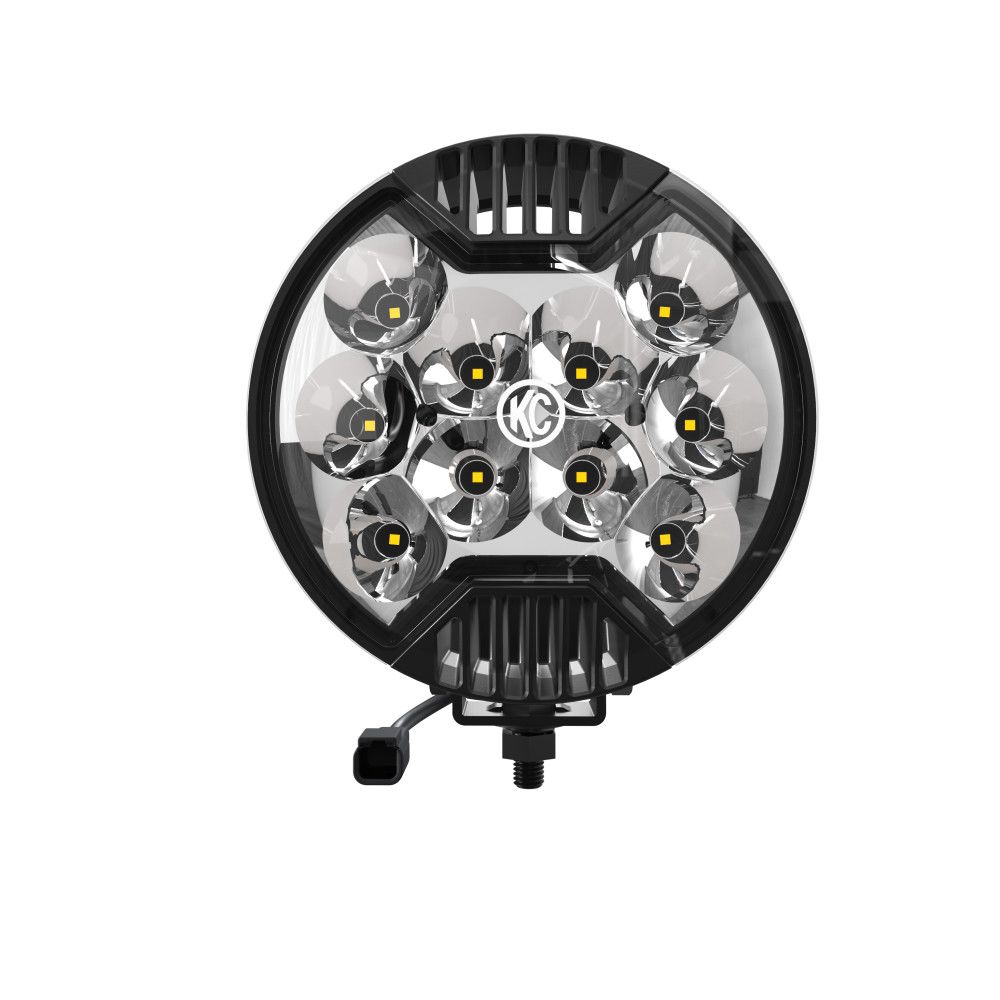 KC HiLiTES SlimLite 6in. LED Light - 50w Spot Beam - Pair - 0100