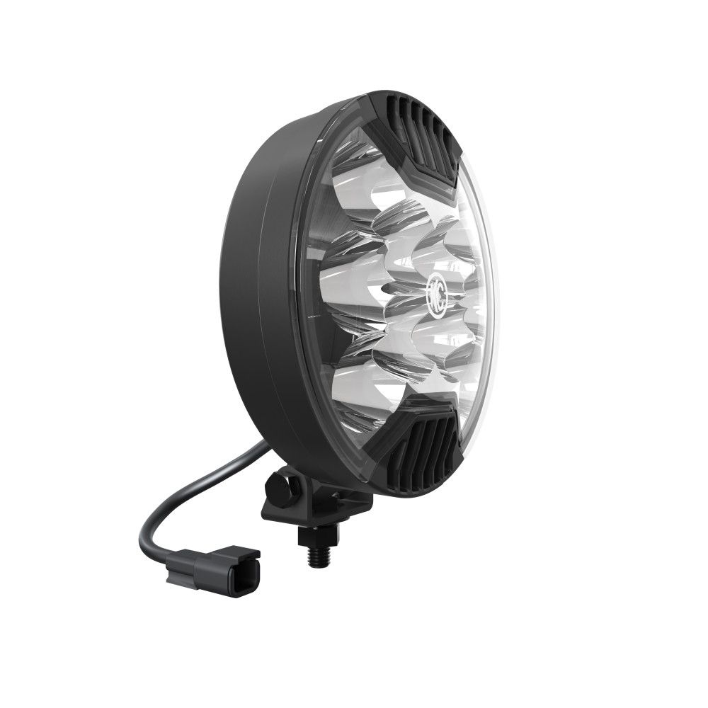 KC HiLiTES SlimLite 6in. LED Light - 50w Spot Beam - Pair - 0100