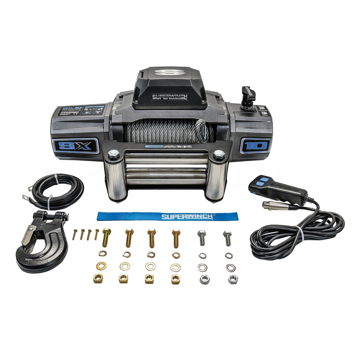 Superwinch SX10 12V Wire Rope Winch - 1710200