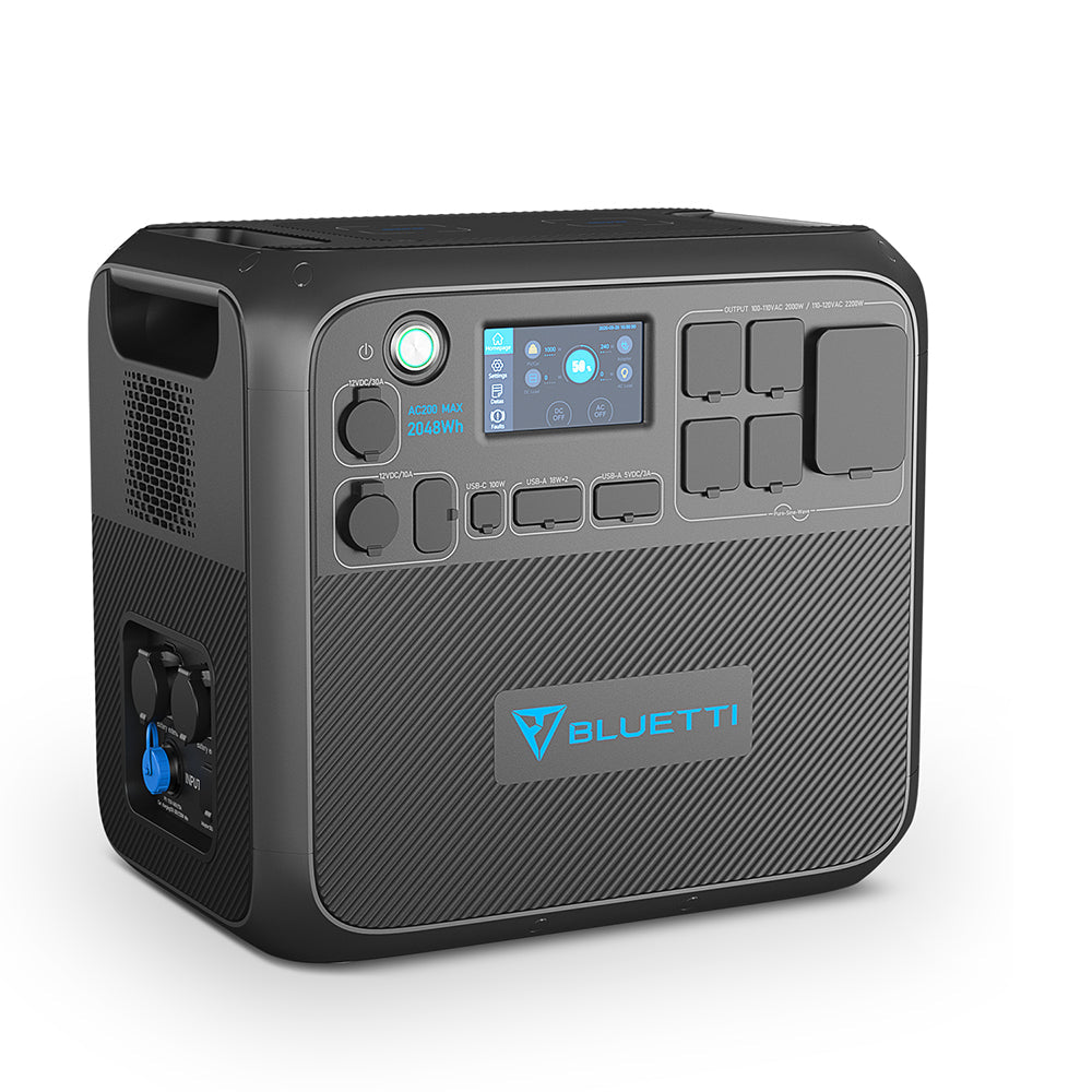 BLUETTI AC200MAX + 3*PV200 | Portable Power Station