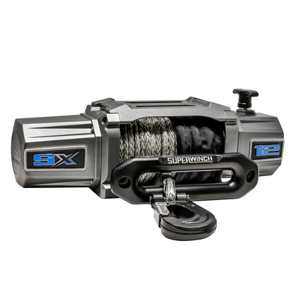 Superwinch SX12SR 12V Synthetic Rope Winch - 1712201