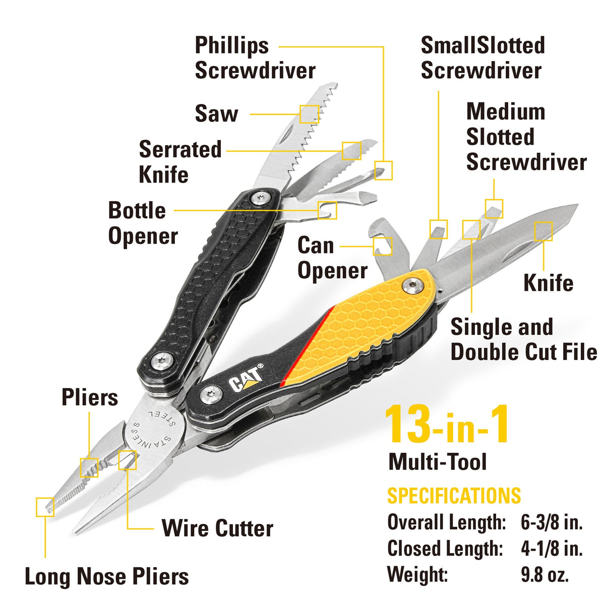 CAT Multi-Tool &amp; Knife Set