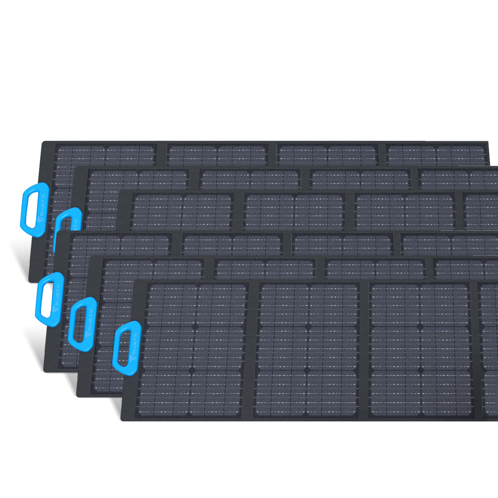 BLUETTI 2*AC300 + 4*B300 + 1*P030A + 6*PV200 | 6000W Solar Generator Kit